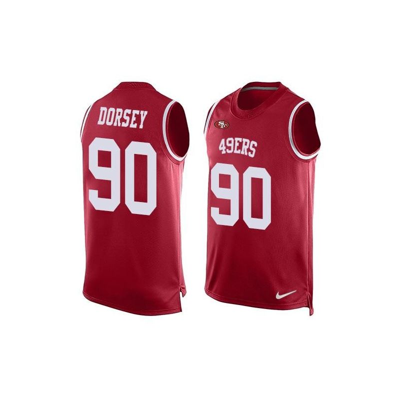 Cheap Glenn Dorsey 49ers Tank Top From China #90