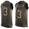 Cheap Jameis Winston Buccaneers Tank Top From China Olive Salute To Service #3