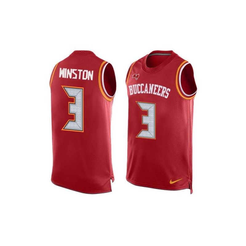 Cheap Jameis Winston Buccaneers Tank Top From China #3