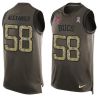 Cheap Kwon Alexander Buccaneers Tank Top From China Olive Salute To Service #58