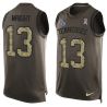 Cheap Kendall Wright Titans Tank Top From China Olive Salute To Service #13