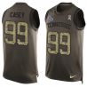 Cheap Jurrell Casey Titans Tank Top From China Olive Salute To Service #99