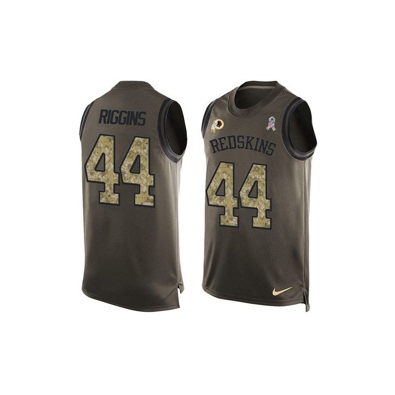 Cheap John Riggins Redskins Tank Top From China Olive Salute To Service #44
