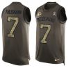 Cheap Joe Theismann Redskins Tank Top From China Olive Salute To Service #7