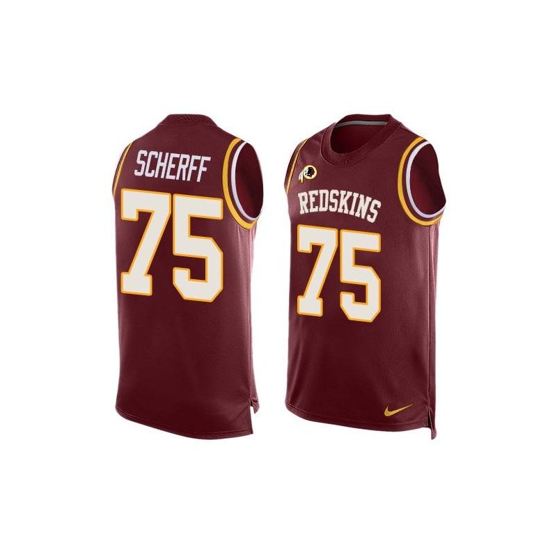 Cheap Brandon Scherff Redskins Tank Top From China #75