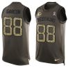 Cheap Pierre Garcon Redskins Tank Top From China Olive Salute To Service #88