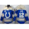 Cheap Reggie Wayne Colts Hoodie From China Cream-Blue I #87