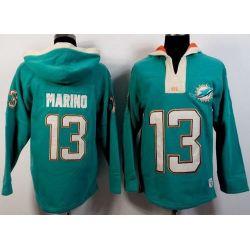 Cheap Dan Marino Dolphins Hoodie From China Green I #13