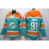 Cheap Cameron Wake Dolphins Hoodie From China Orange-Green I #91