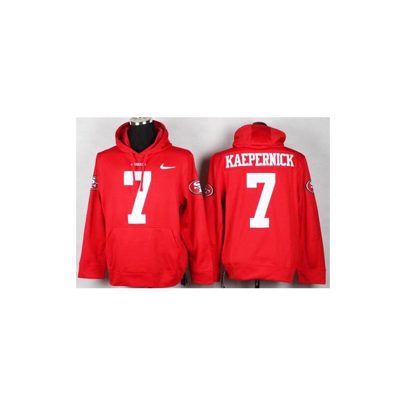 Cheap Colin Kaepernick 49ers Hoodie From China Full Red I #7