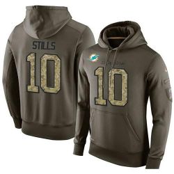 Cheap Kenny Stills Dolphins Hoodie From China Olive Salute To Service #10