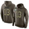 Cheap Dan Marino Dolphins Hoodie From China Olive Salute To Service #13