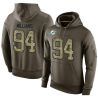 Cheap Mario Williams Dolphins Hoodie From China Olive Salute To Service #94