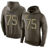 Cheap Andrus Peat Saints Hoodie From China Olive Salute To Service #75