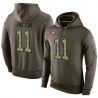 Cheap Quinton Patton 49ers Hoodie From China Olive Salute To Service #11