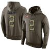 Cheap Blaine Gabbert 49ers Hoodie From China Olive Salute To Service #2