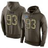 Cheap Kevin Dodd Titans Hoodie From China Olive Salute To Service #93