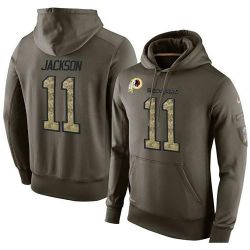 Cheap DeSean Jackson Redskins Hoodie From China Olive Salute To Service #11