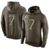 Cheap Joe Theismann Redskins Hoodie From China Olive Salute To Service #7