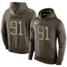 Cheap Ryan Kerrigan Redskins Hoodie From China Olive Salute To Service #91