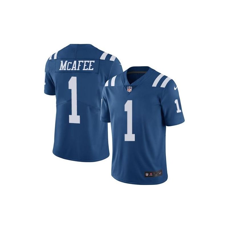 Cheap Pat Mcafee Colts Jersey From China Color Rush Legend #1