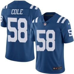 Cheap Trent Cole Colts Jersey From China Color Rush Legend #58