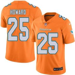 Cheap Xavien Howard Dolphins Jersey From China Color Rush Legend #25