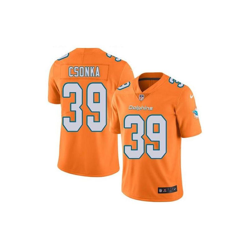 Cheap Larry Csonka Dolphins Jersey From China Color Rush Legend #39