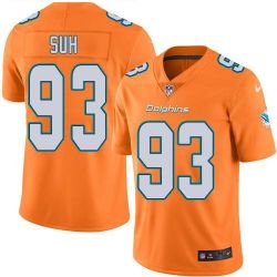 Cheap Ndamukong Suh Dolphins Jersey From China Color Rush Legend #93