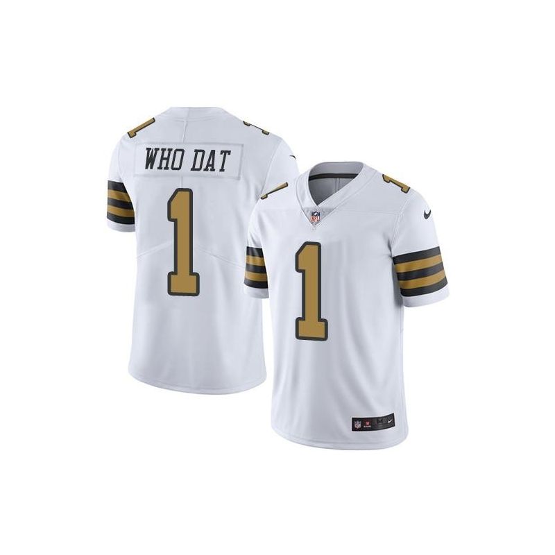 Cheap Who Dat Saints Jersey From China Color Rush Legend #1