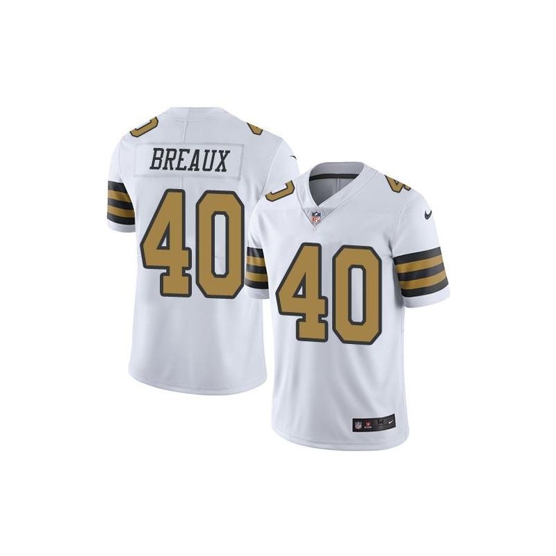 Cheap Delvin Breaux Saints Jersey From China Color Rush Legend #40