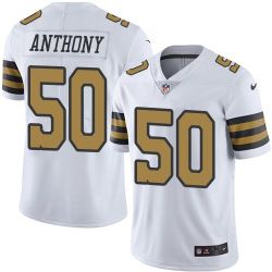 Cheap Stephone Anthony Saints Jersey From China Color Rush Legend #50