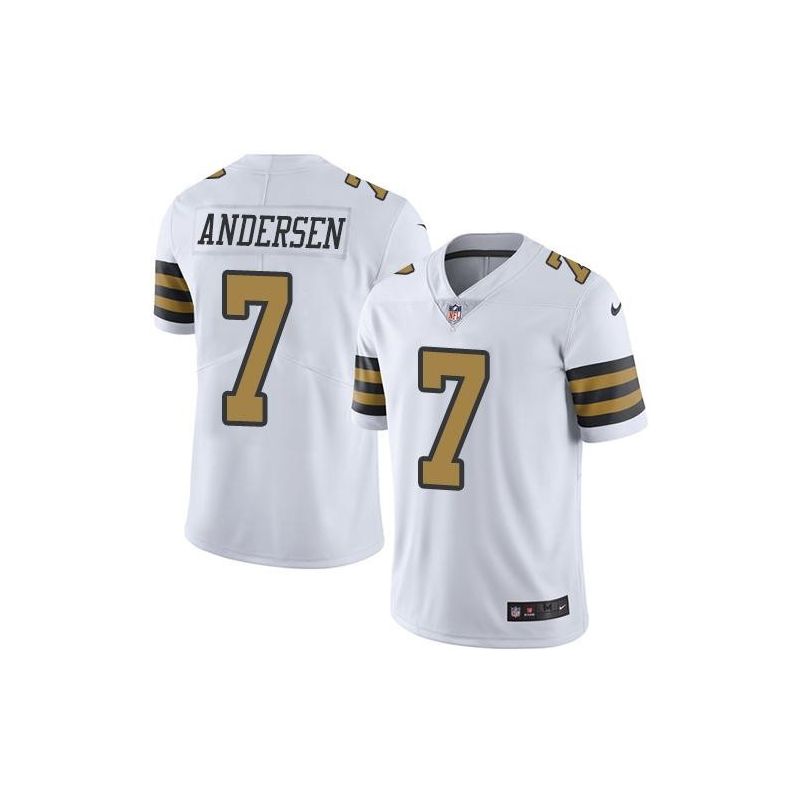 Cheap Morten Andersen Saints Jersey From China Color Rush Legend #7