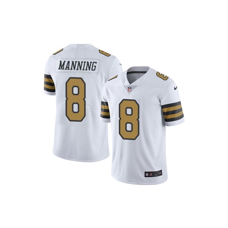 Cheap Archie Manning Saints Jersey From China Color Rush Legend #8