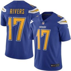 Cheap Philip Rivers Chargers Jersey From China Color Rush Legend #17