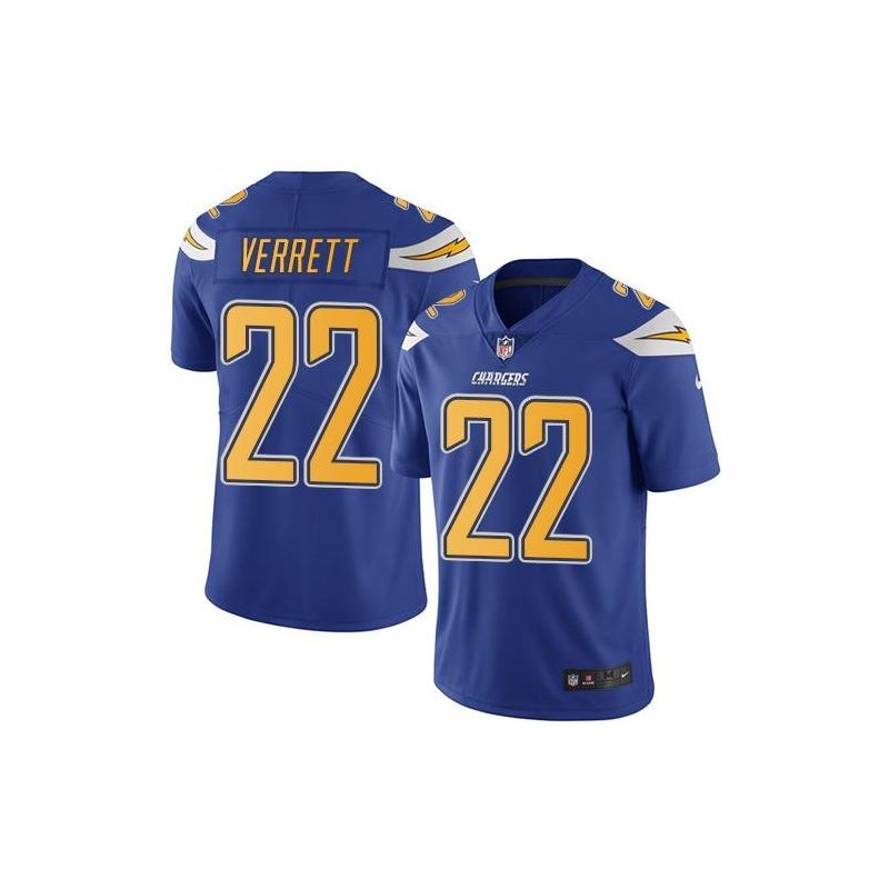 Cheap Jason Verrett Chargers Jersey From China Color Rush Legend #22