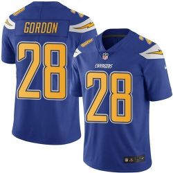 Cheap Melvin Gordon Chargers Jersey From China Color Rush Legend #28