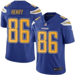 Cheap Hunter Henry Chargers Jersey From China Color Rush Legend #86