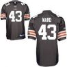 Cheap TJ Ward Browns Jersey #43 Brown From China
