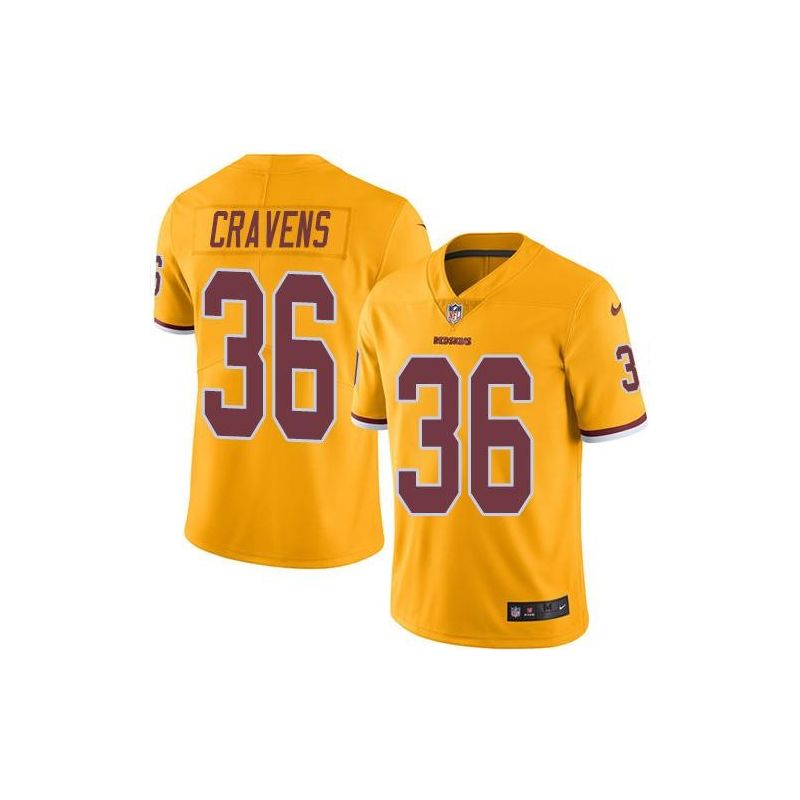 Cheap Sua Cravens Redskins Jersey From China Color Rush Legend #36