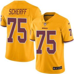 Cheap Brandon Scherff Redskins Jersey From China Color Rush Legend #75