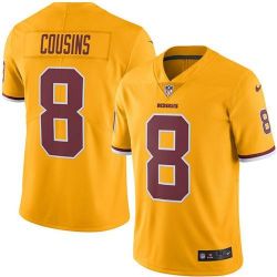 Cheap Kirk Cousins Redskins Jersey From China Color Rush Legend #8