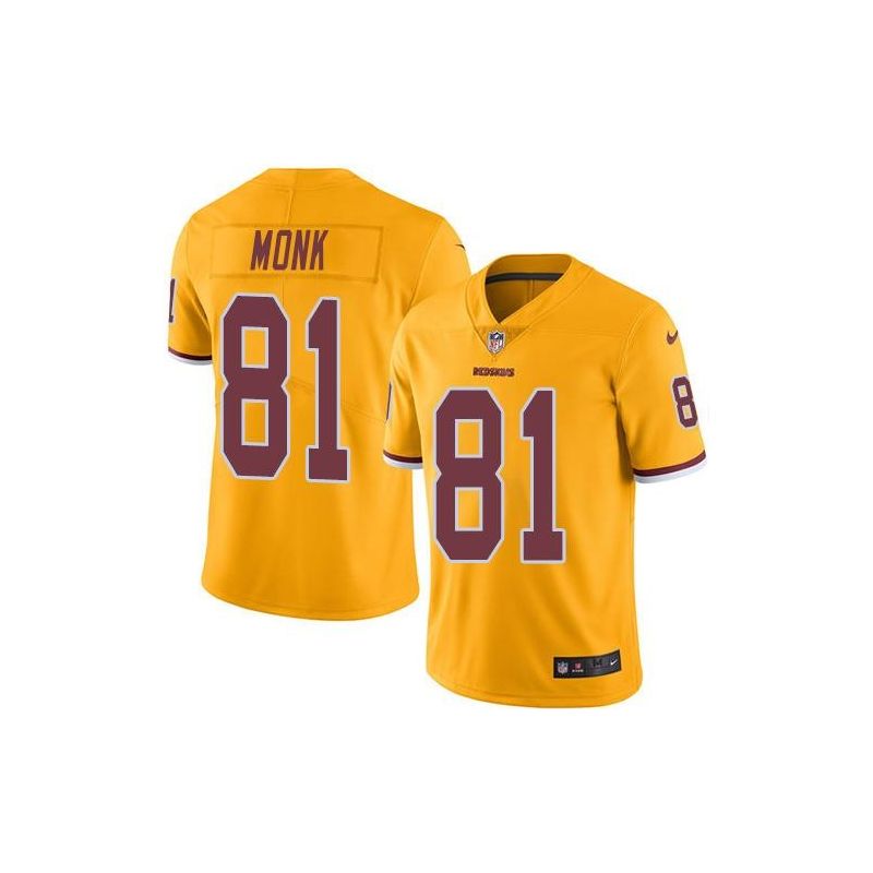 Cheap Art Monk Redskins Jersey From China Color Rush Legend #81