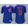 Cheap Javier Baez Cubs Jersey From China Blue/White/Gray 2016 Flexbase/Game Style in Men Youth Women Size #9