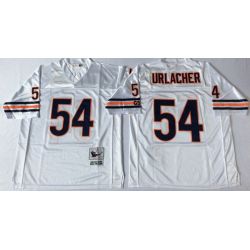 Cheap Brian Urlacher Bears Jersey #54 White Throwback From China