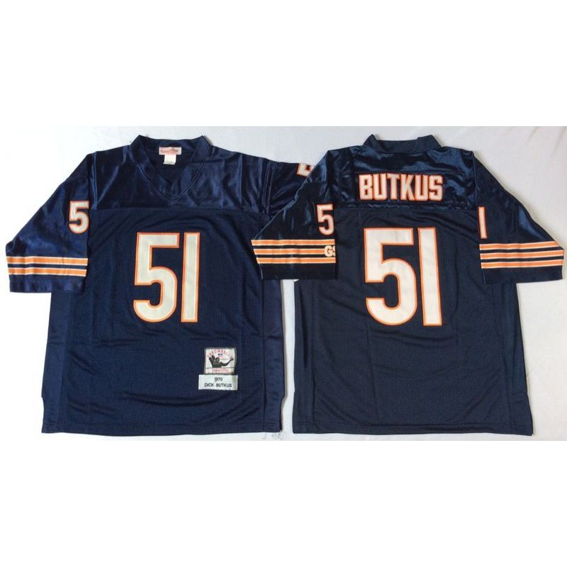 Cheap Dick Butkus Bears Jersey #51 Navy From China