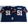 Cheap Dick Butkus Bears Jersey #51 Throwback Navy with Bear patch From China