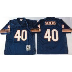 Cheap Gale Sayers Bears Jersey #40 Navy Throwback From China