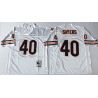 Cheap Gale Sayers Bears Jersey #40 White Throwback From China