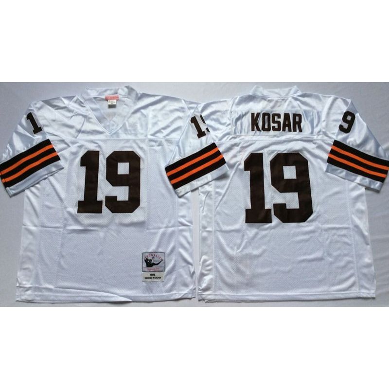 Cheap Bernie Kosar Browns Jersey #19 White Throwback From China Cheap Bernie Kosar Browns Jersey #19 White Throwback From China